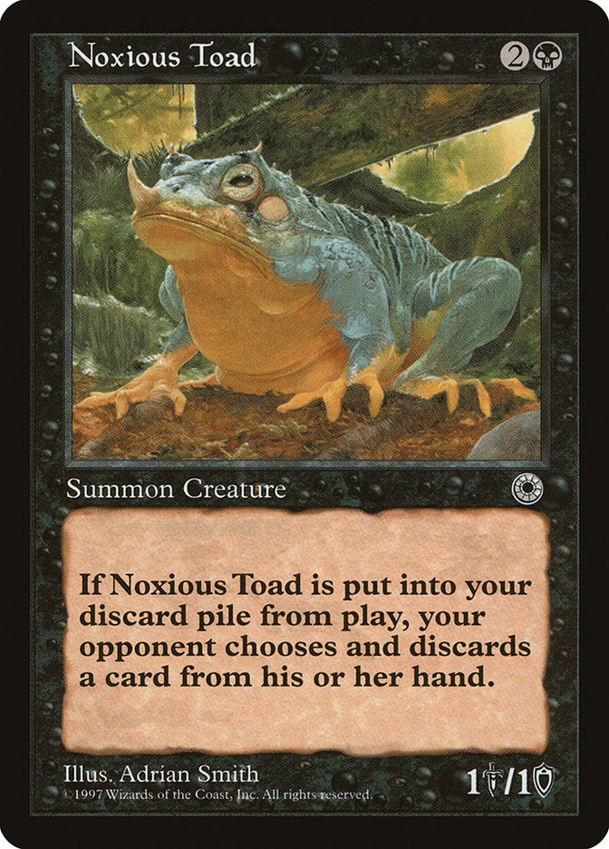 Noxious Toad [Portal] | Chromatic Games