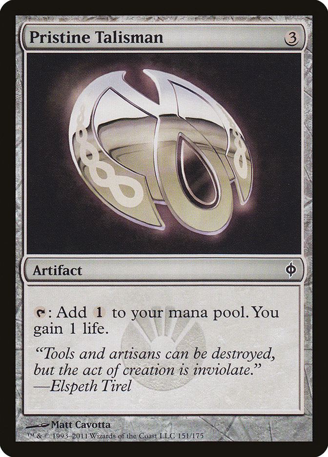 Pristine Talisman [New Phyrexia] | Chromatic Games