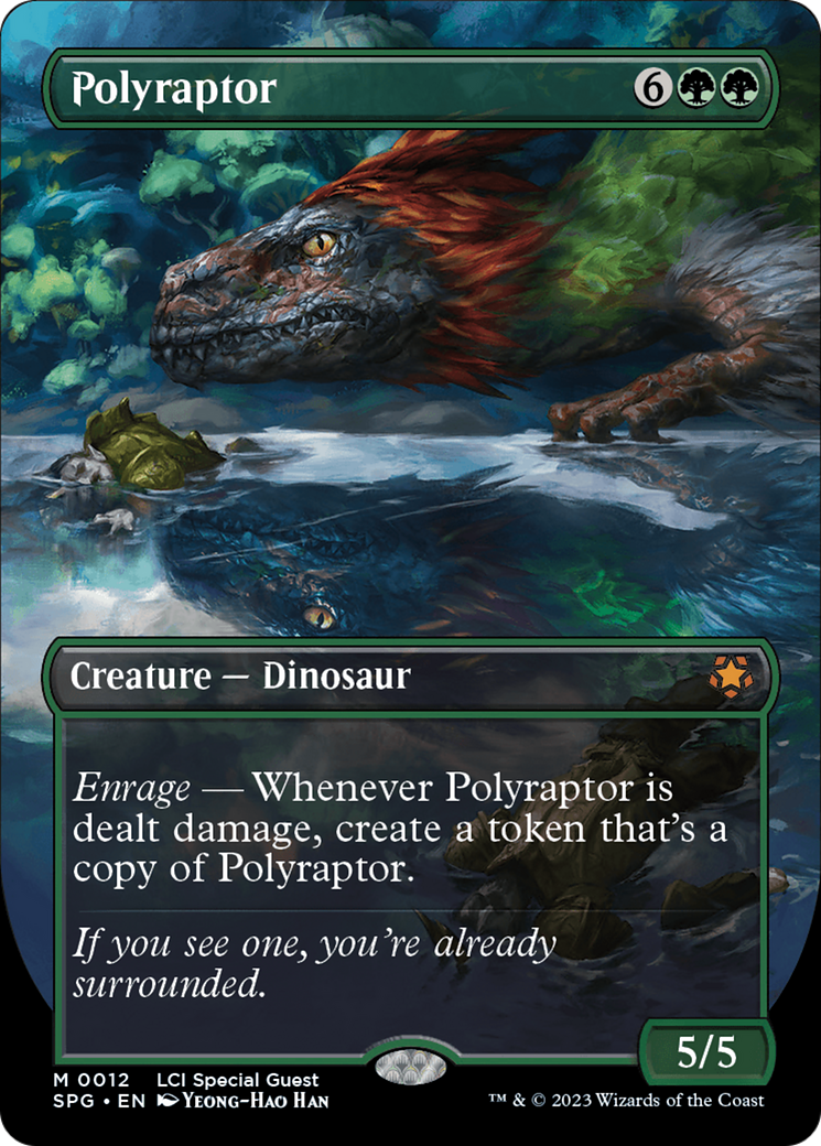 Polyraptor (Borderless) [The Lost Caverns of Ixalan Special Guests] | Chromatic Games