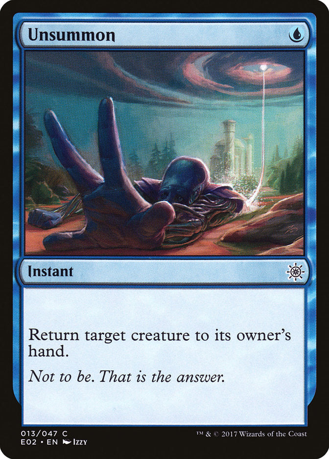 Unsummon [Explorers of Ixalan] | Chromatic Games