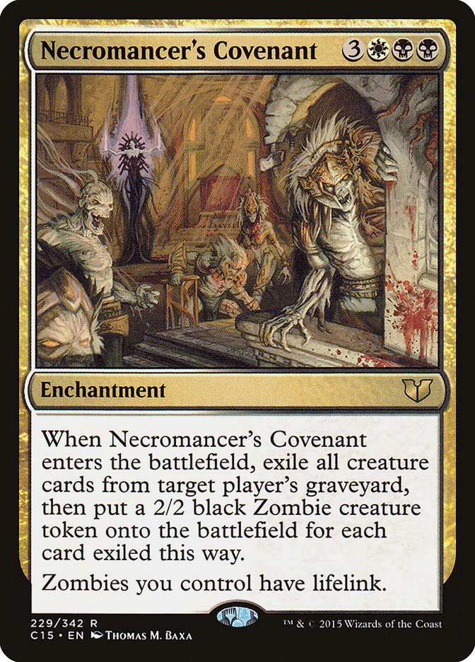 Necromancer's Covenant [Commander 2015] | Chromatic Games