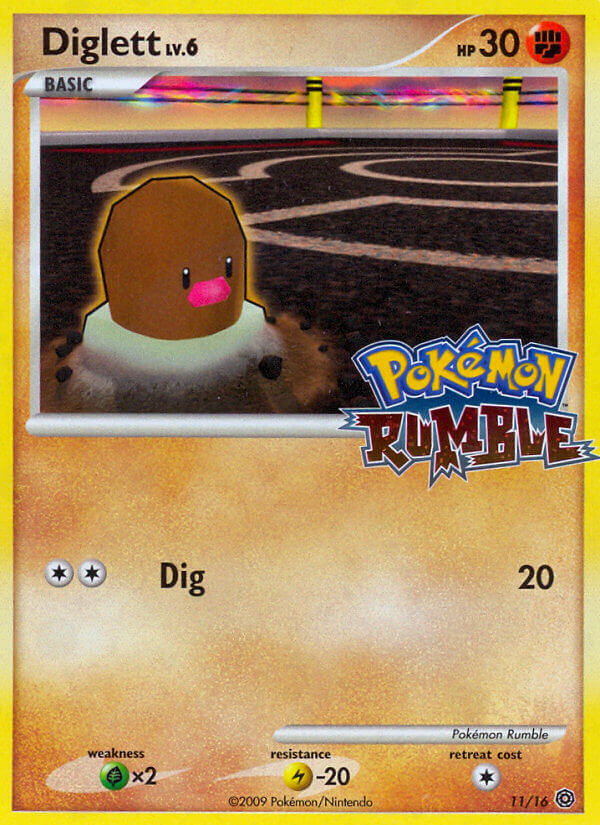 Diglett [Pokémon Rumble] | Chromatic Games