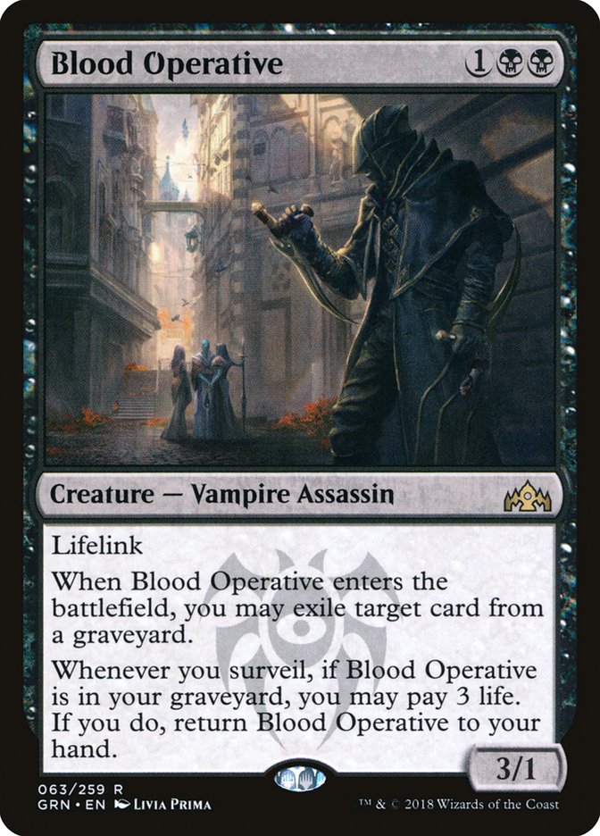 Blood Operative [Guilds of Ravnica] | Chromatic Games