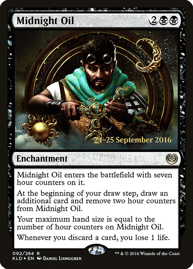 Midnight Oil [Kaladesh Prerelease Promos] | Chromatic Games