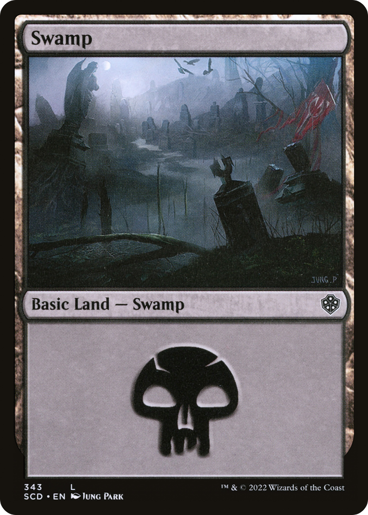 Swamp (343) [Starter Commander Decks] | Chromatic Games