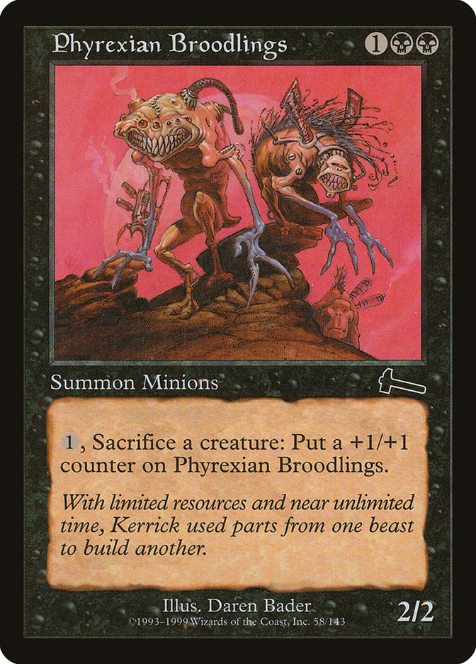 Phyrexian Broodlings [Urza's Legacy] | Chromatic Games