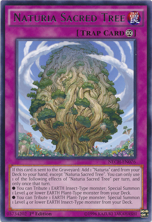 Naturia Sacred Tree [NECH-EN076] Rare | Chromatic Games