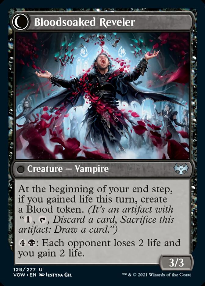 Restless Bloodseeker // Bloodsoaked Reveler [Innistrad: Crimson Vow] | Chromatic Games