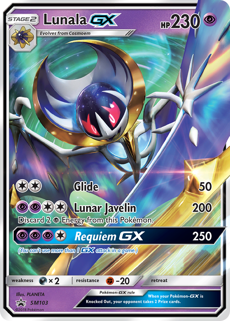 Lunala GX [SM Black Star Promos] | Chromatic Games