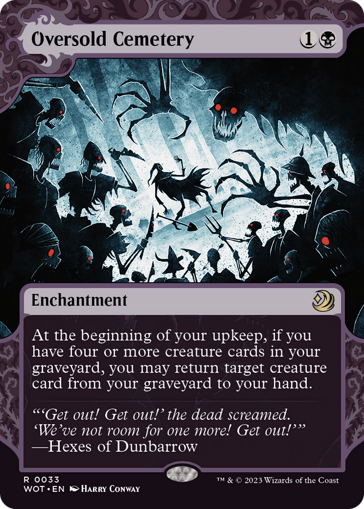 Oversold Cemetery [Wilds of Eldraine: Enchanting Tales] | Chromatic Games