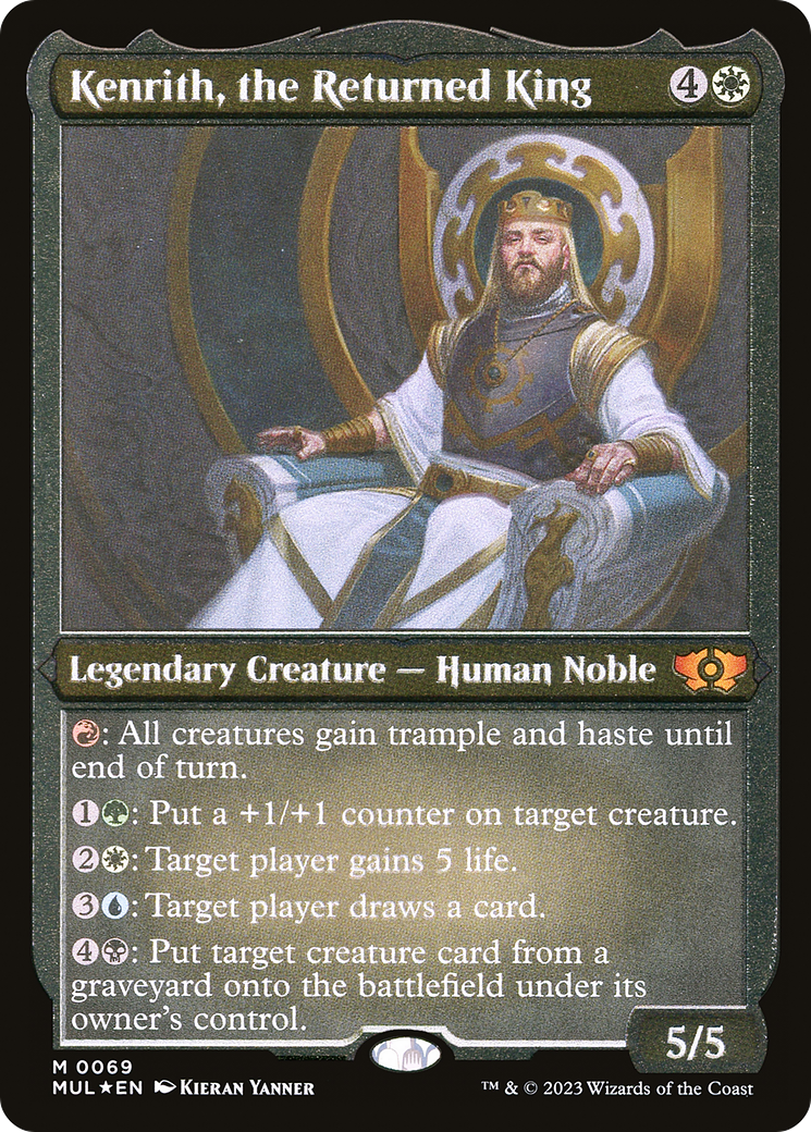 Kenrith, the Returned King (Foil Etched) [Multiverse Legends] | Chromatic Games