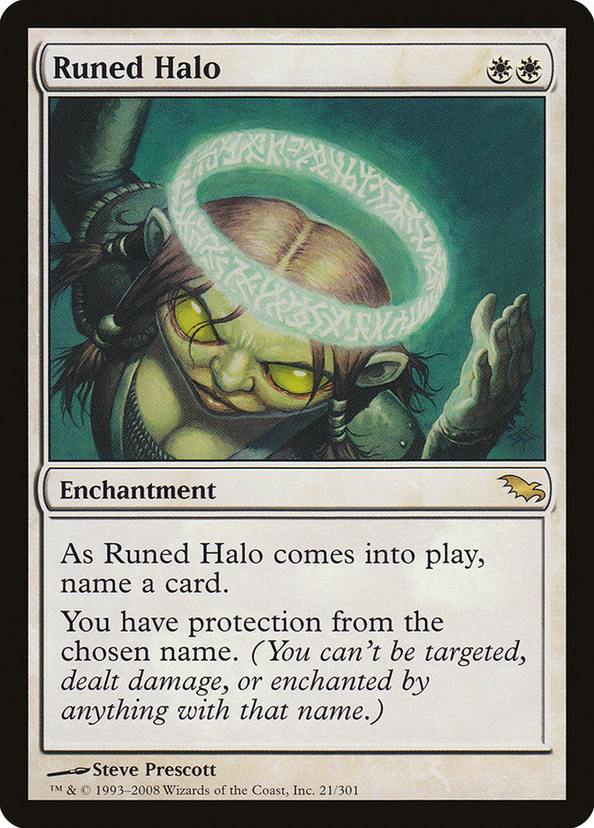 Runed Halo [Shadowmoor] | Chromatic Games