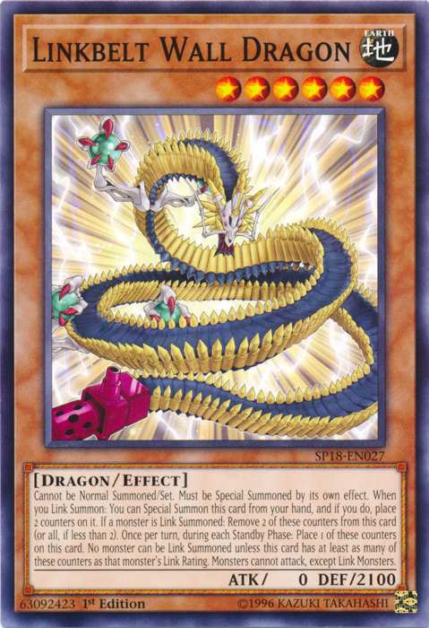 Linkbelt Wall Dragon [SP18-EN027] Common | Chromatic Games