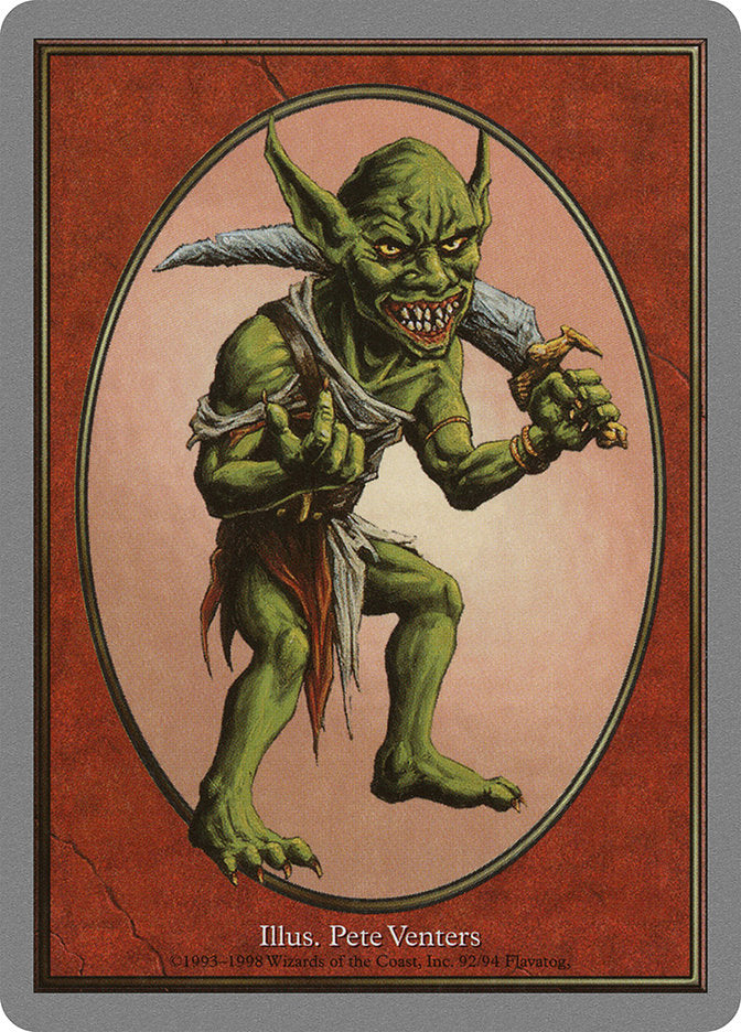 Goblin Token [Unglued Tokens] | Chromatic Games