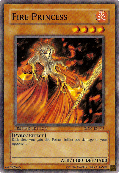 Fire Princess [GLD1-EN005] Common | Chromatic Games