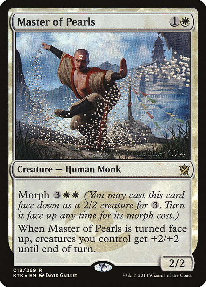 Master of Pearls [Khans of Tarkir Prerelease Promos] | Chromatic Games