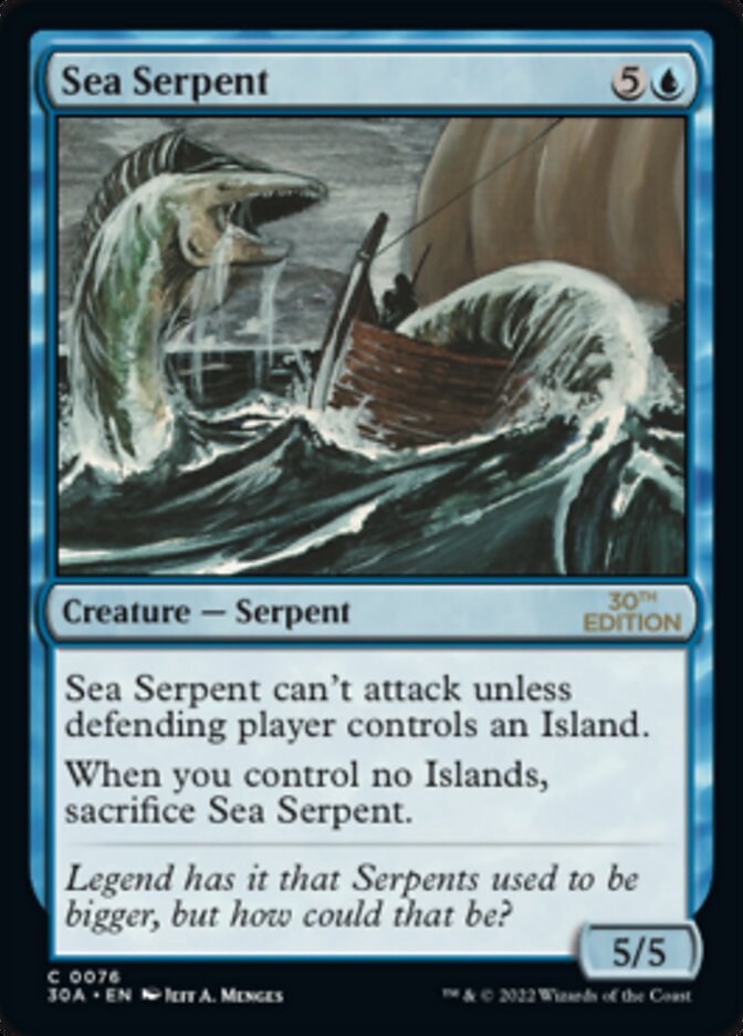 Sea Serpent [30th Anniversary Edition] | Chromatic Games