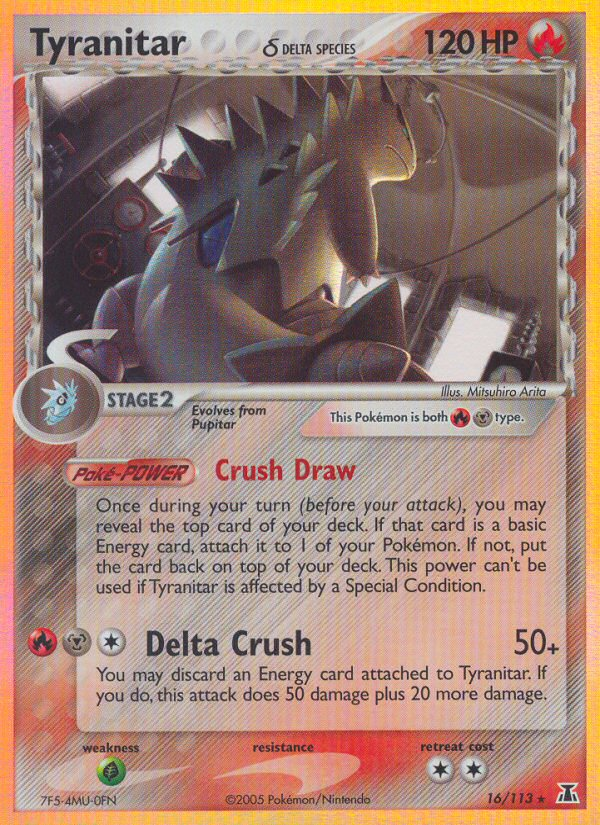 Tyranitar (Delta Species) [Delta Species] | Chromatic Games