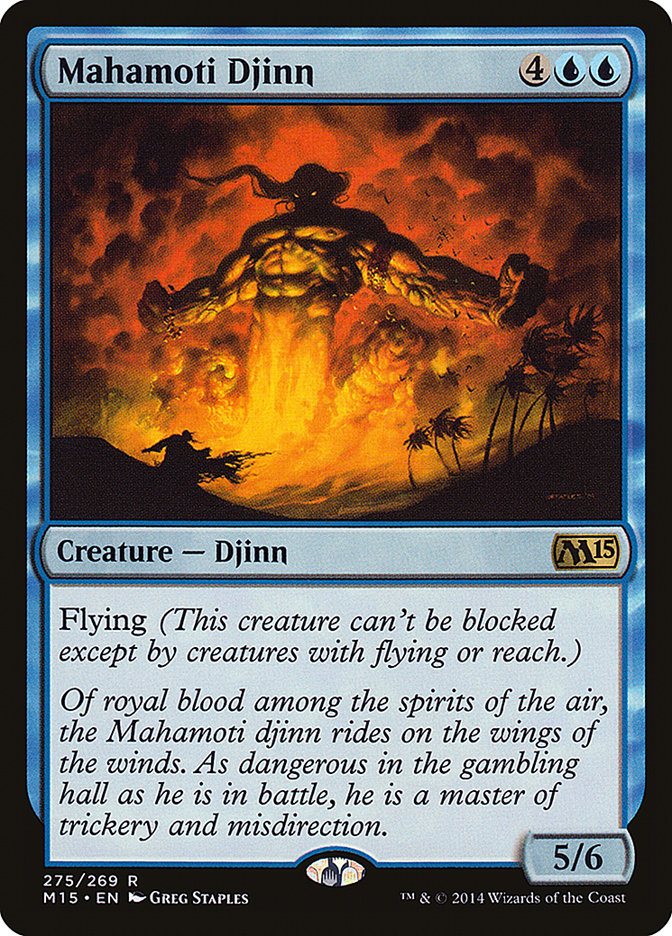 Mahamoti Djinn [Magic 2015] | Chromatic Games