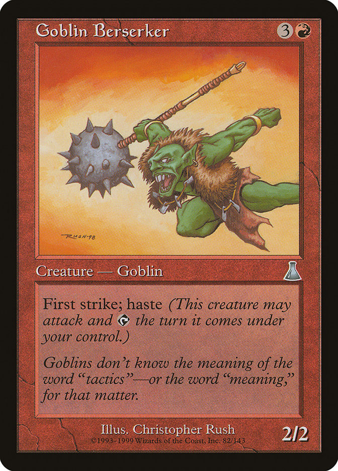 Goblin Berserker [Urza's Destiny] | Chromatic Games