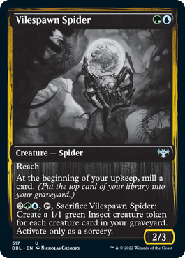 Vilespawn Spider [Innistrad: Double Feature] | Chromatic Games