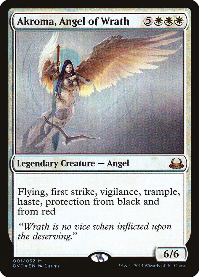 Akroma, Angel of Wrath (Divine vs. Demonic) [Duel Decks Anthology] | Chromatic Games