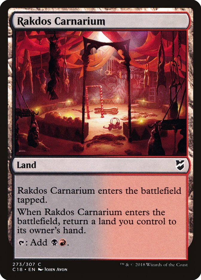 Rakdos Carnarium [Commander 2018] | Chromatic Games