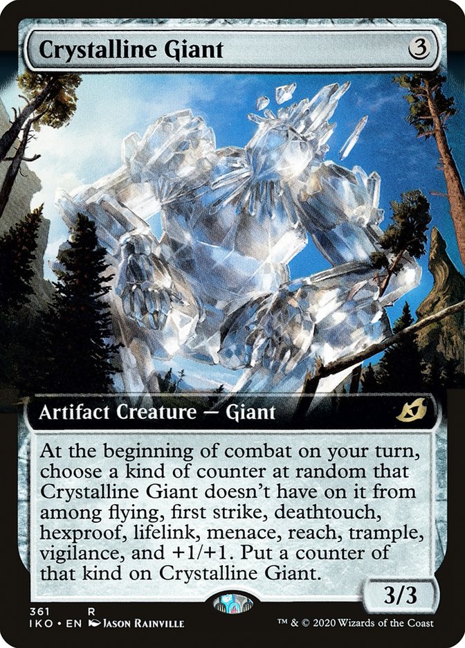 Crystalline Giant (Extended Art) [Ikoria: Lair of Behemoths] | Chromatic Games