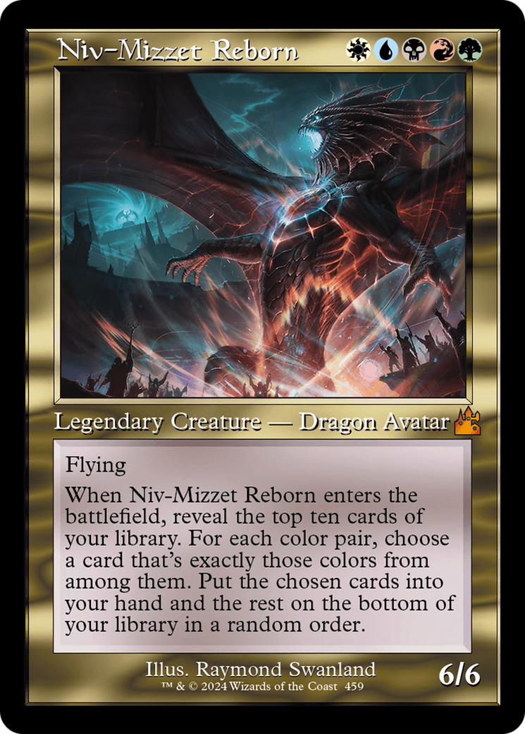 Niv-Mizzet Reborn (Retro Frame) [Ravnica Remastered] | Chromatic Games