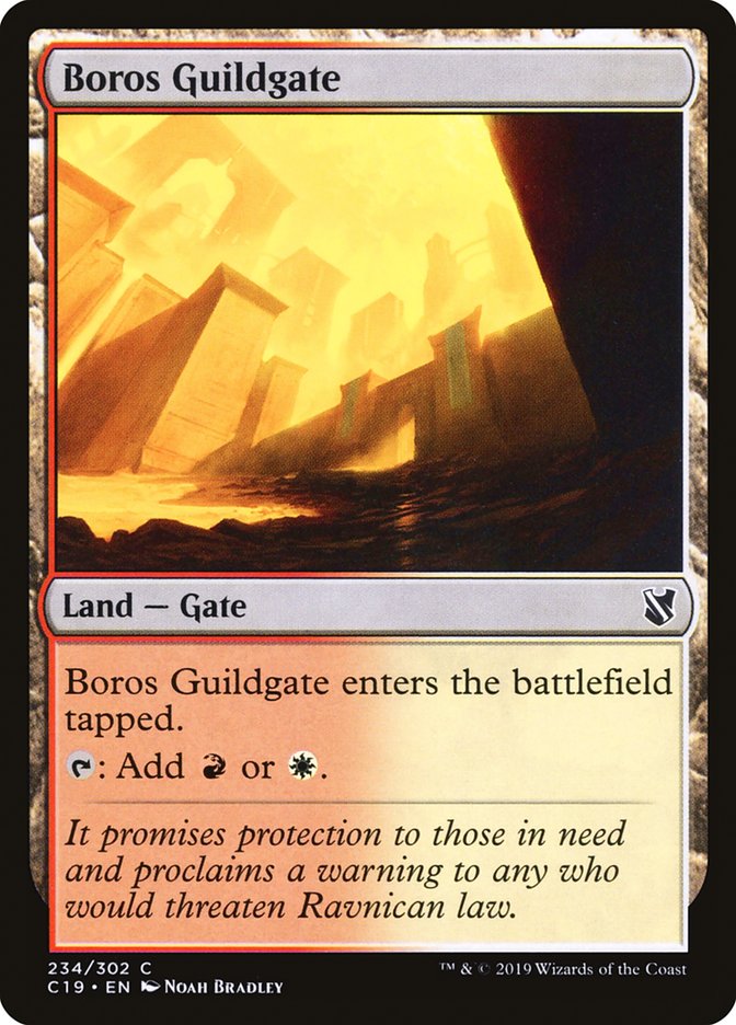 Boros Guildgate [Commander 2019] | Chromatic Games