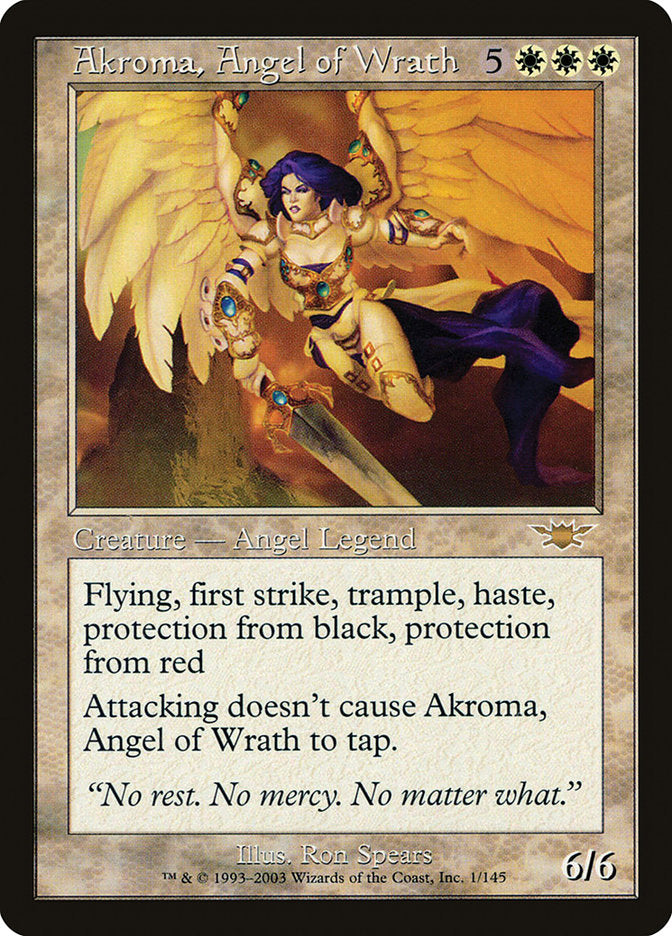 Akroma, Angel of Wrath [Legions] | Chromatic Games