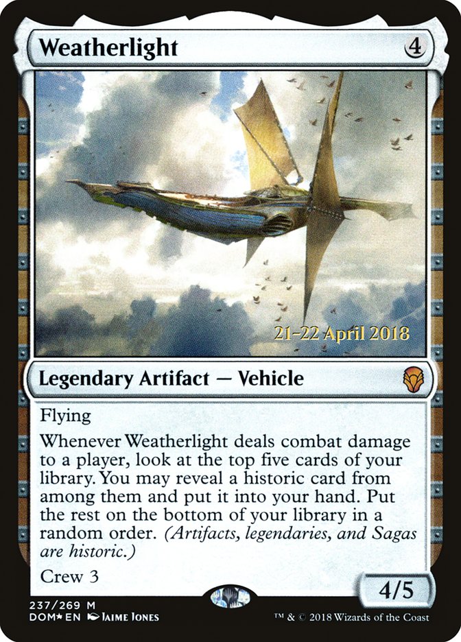 Weatherlight [Dominaria Prerelease Promos] | Chromatic Games