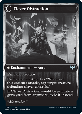 Distracting Geist // Clever Distraction [Innistrad: Double Feature] | Chromatic Games