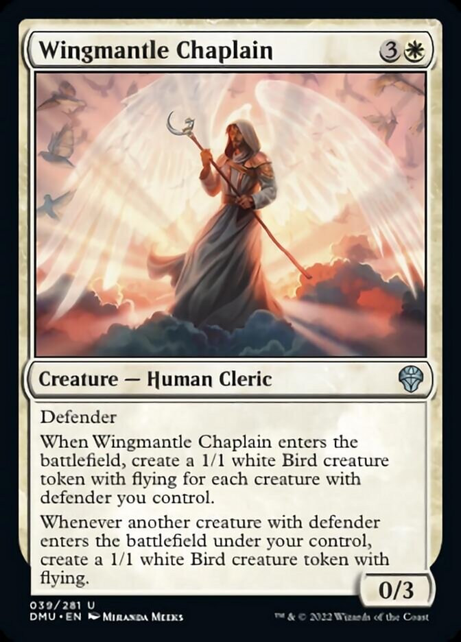 Wingmantle Chaplain [Dominaria United] | Chromatic Games