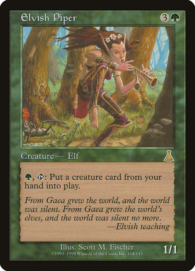 Elvish Piper [Urza's Destiny] | Chromatic Games