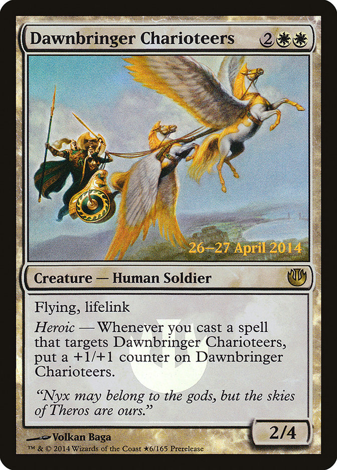 Dawnbringer Charioteers [Journey into Nyx Prerelease Promos] | Chromatic Games