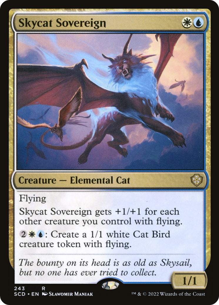 Skycat Sovereign [Starter Commander Decks] | Chromatic Games