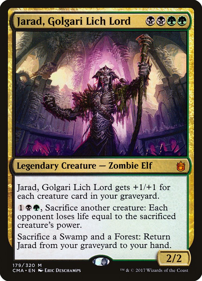 Jarad, Golgari Lich Lord [Commander Anthology] | Chromatic Games