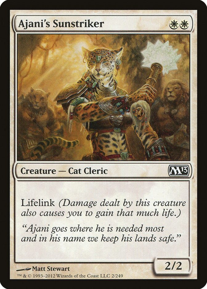 Ajani's Sunstriker [Magic 2013] | Chromatic Games