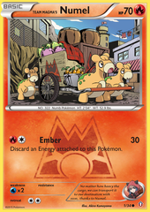 Team Magma's Numel (1/34) [XY: Double Crisis] | Chromatic Games