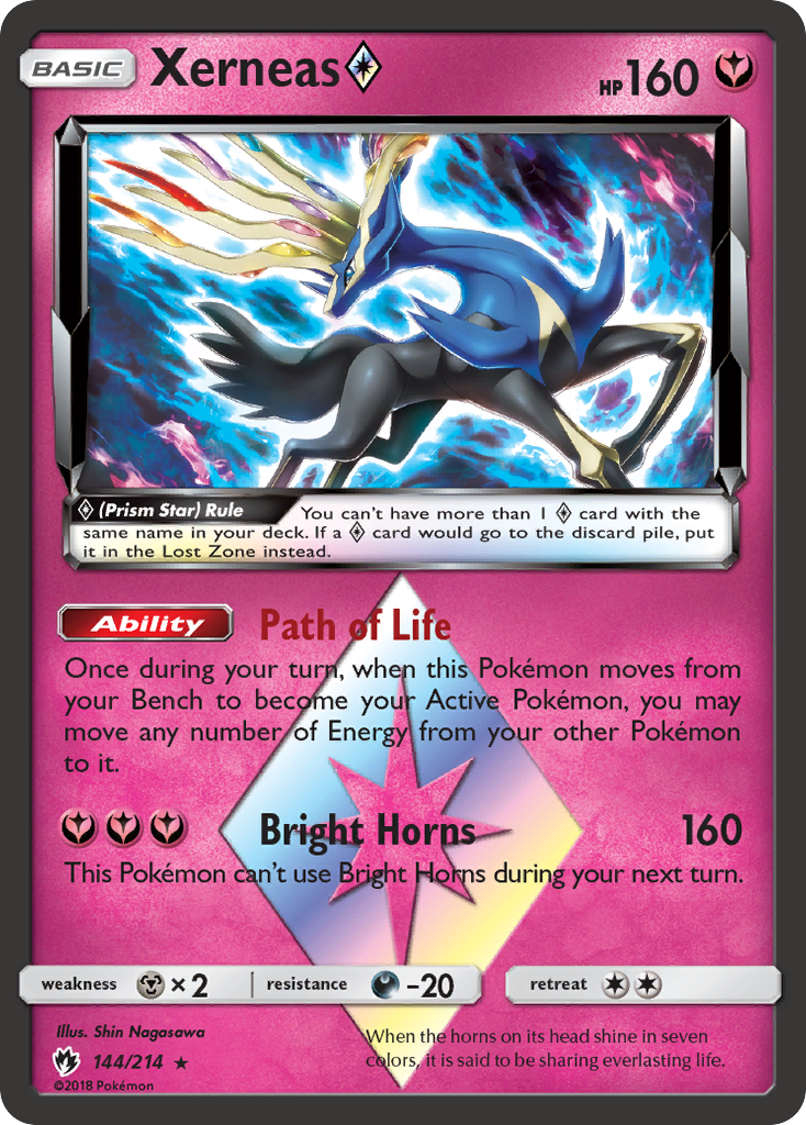 Xerneas (Prism Star) [Lost Thunder] | Chromatic Games