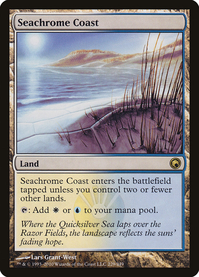 Seachrome Coast [Scars of Mirrodin] | Chromatic Games