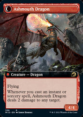 Smoldering Egg // Ashmouth Dragon (Extended Art) [Innistrad: Midnight Hunt] | Chromatic Games