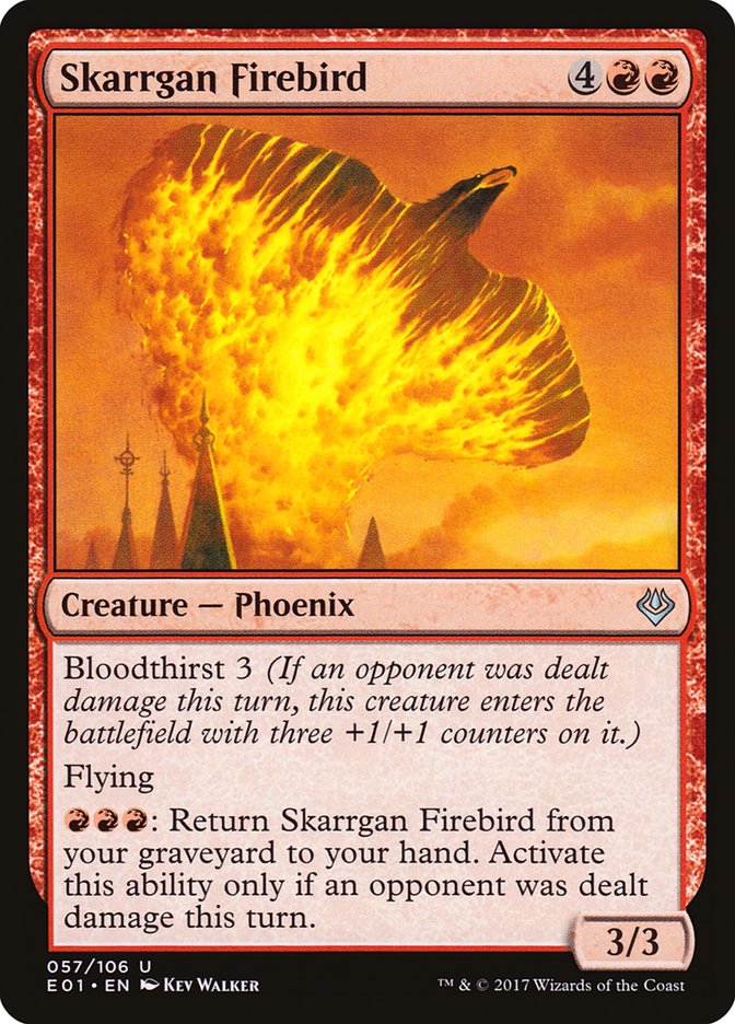 Skarrgan Firebird [Archenemy: Nicol Bolas] | Chromatic Games