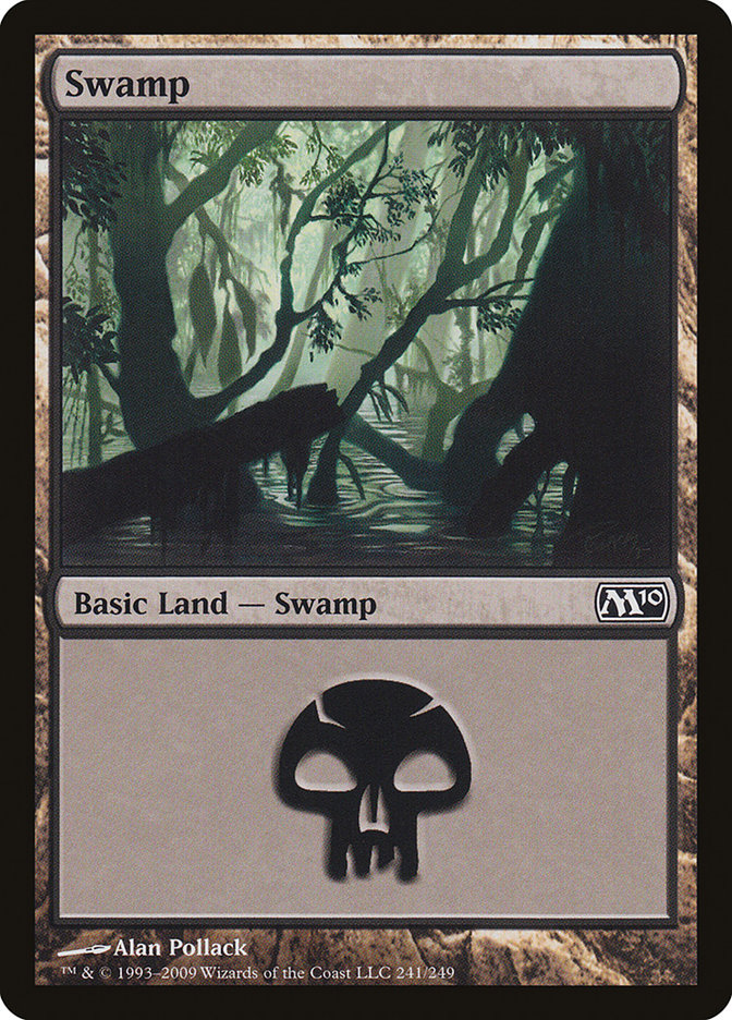 Swamp (241) [Magic 2010] | Chromatic Games