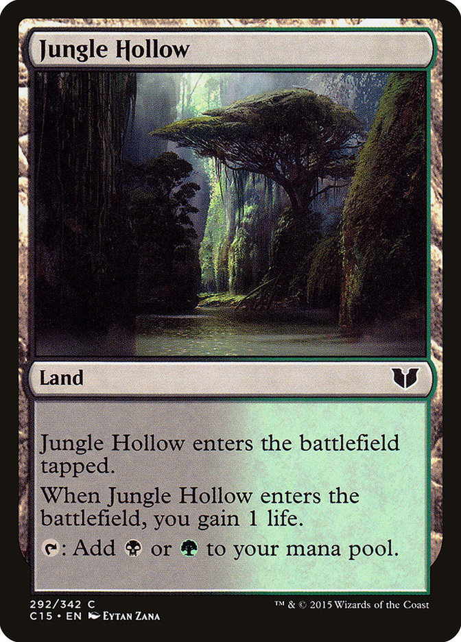 Jungle Hollow [Commander 2015] | Chromatic Games