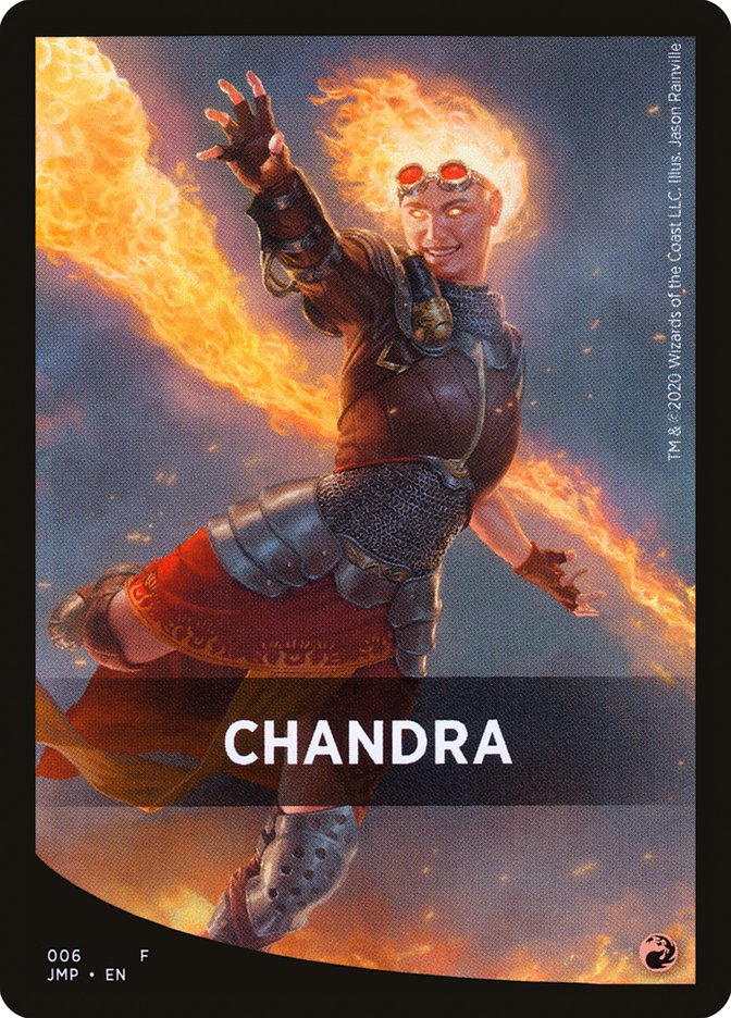 Chandra Theme Card [Jumpstart Front Cards] | Chromatic Games