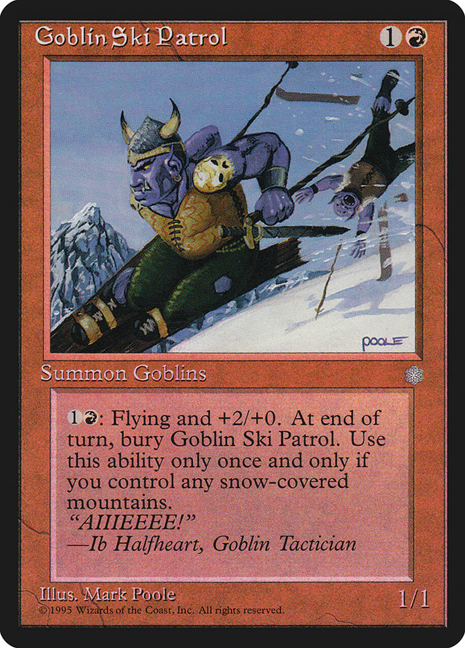 Goblin Ski Patrol [Ice Age] | Chromatic Games