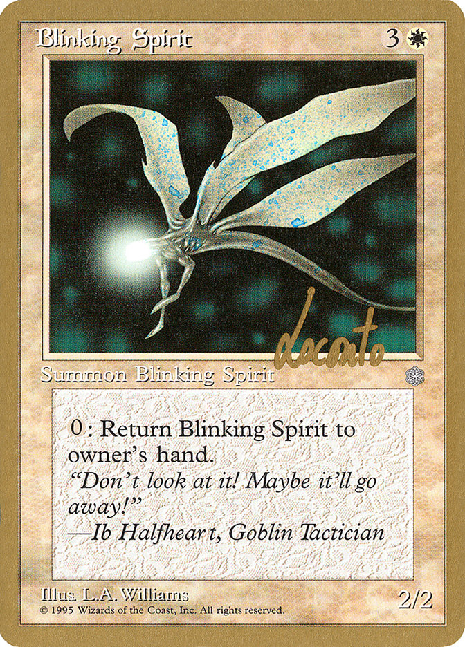 Blinking Spirit (Michael Loconto) [Pro Tour Collector Set] | Chromatic Games