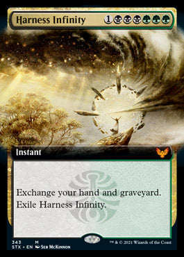 Harness Infinity (Extended Art) [Strixhaven: School of Mages] | Chromatic Games